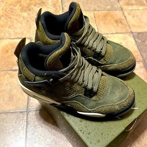 2023 Air Jordan 4 Retro SE Craft GS 'Olive'
